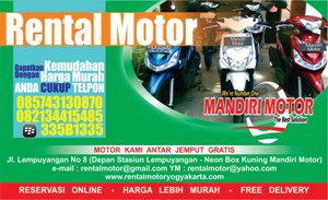 rentalmotoryogyakarta.id - sewa motor jogja murah